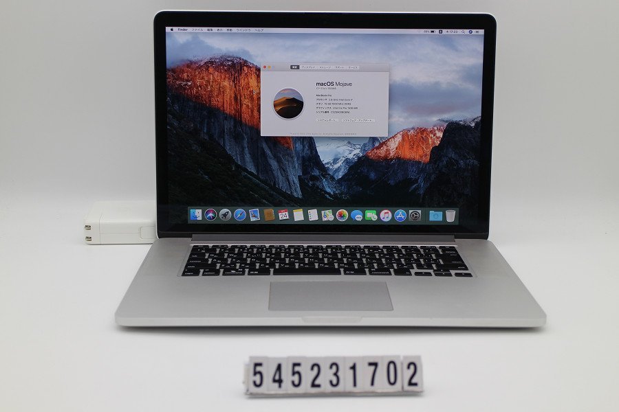 激安大特価，2026 【ジャンク品】Apple MacBook Pro Retina A1398 Mid