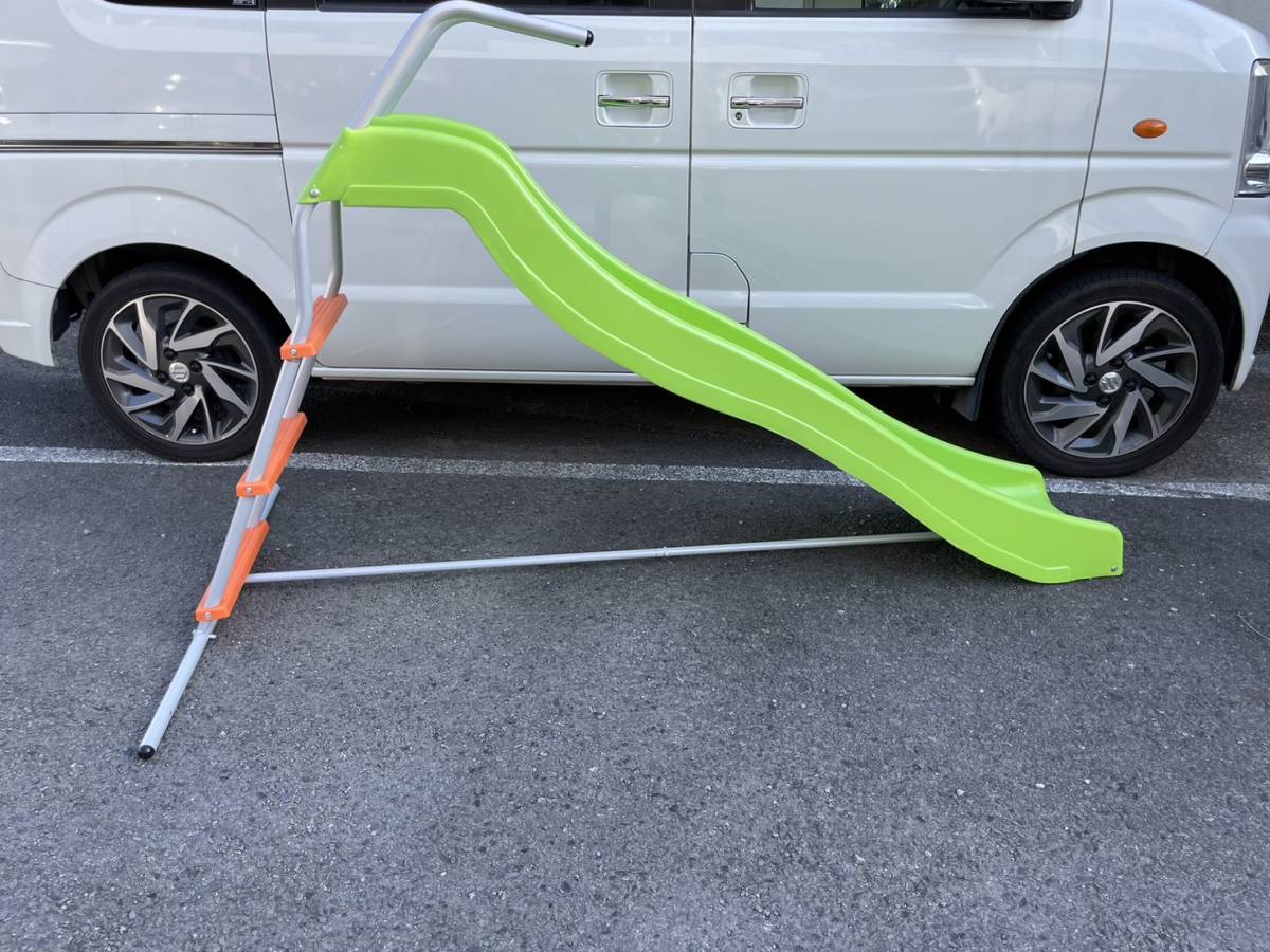 Wavy slide:すべり台 滑り台 スライダー ウェーブスライダー 庭 遊具 キッズ 子供 屋外 大型遊具　取りに来れる方限定 すべり台 CEマーキング適合大型遊具 滑り台