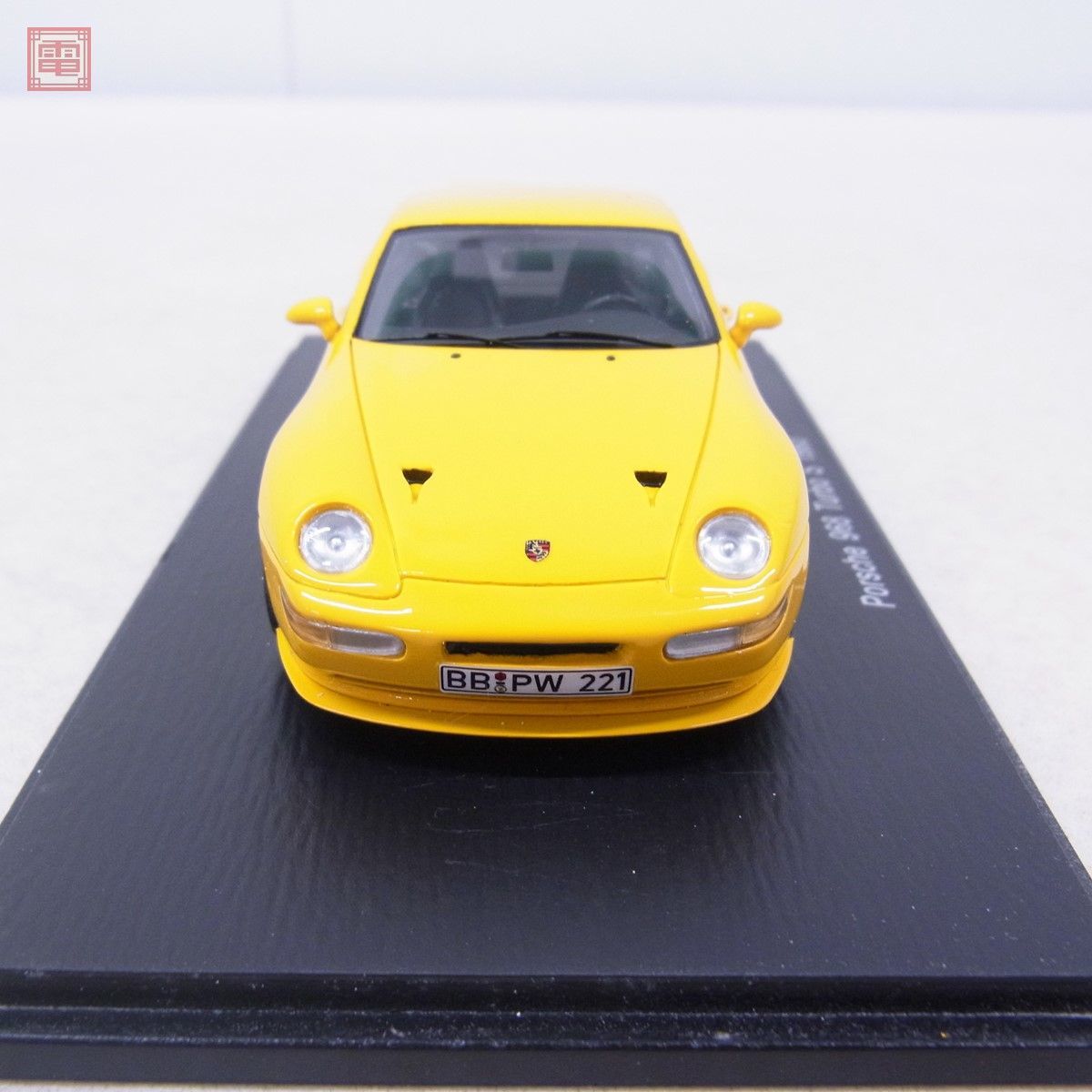 スパーク 1/43 ポルシェ968 ターボS 1993 イエロー S3456 spark