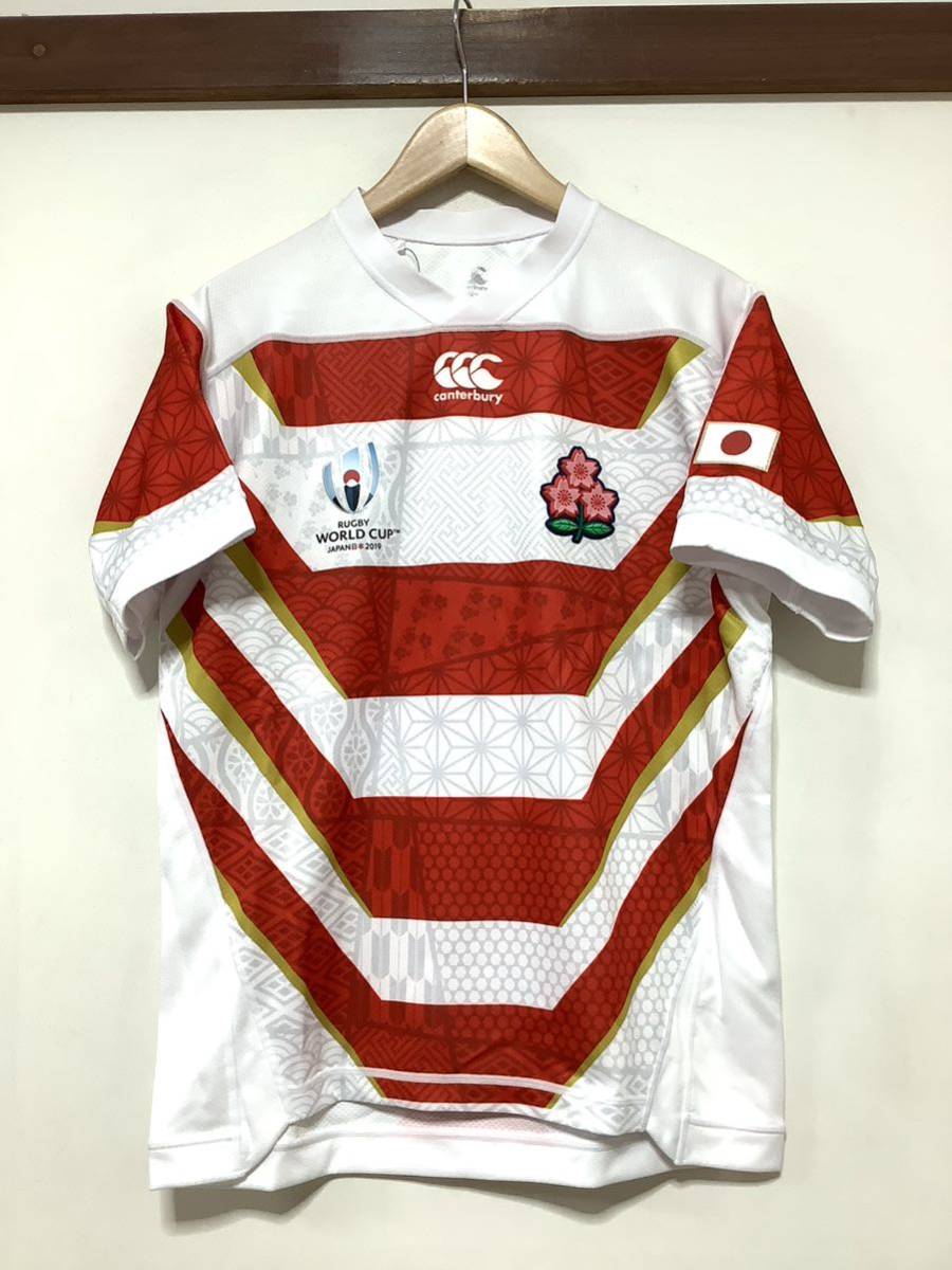 お1257 タグ付き CANTERBURY カンタベリー ラグビー日本代表 2019