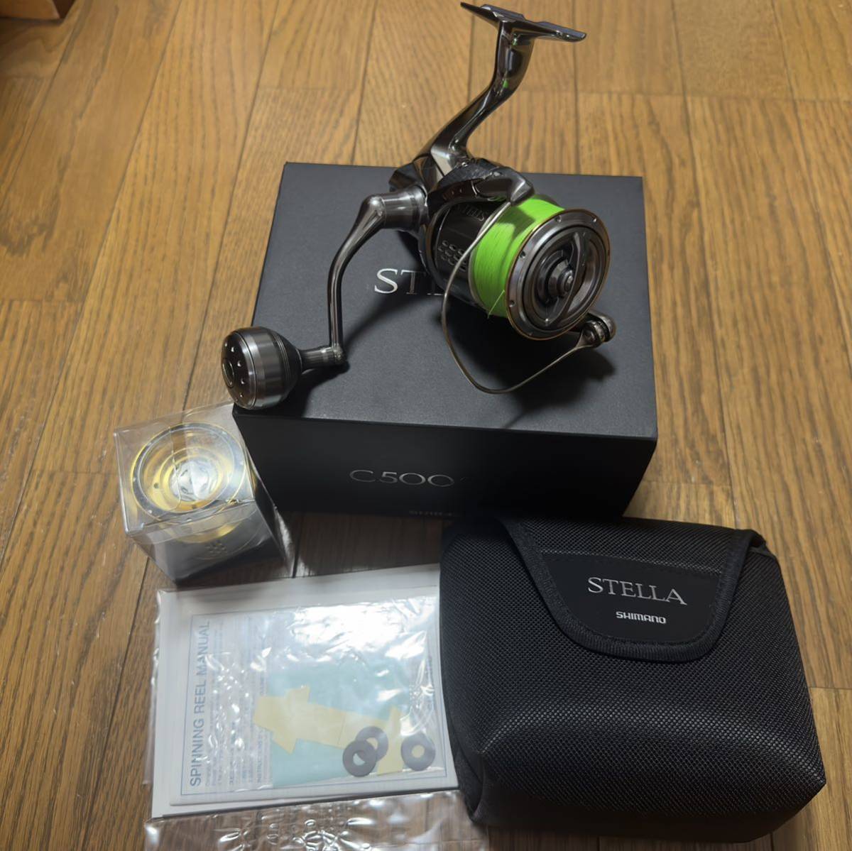 シマノ 18ステラC5000HG夢屋スプールセット 写真追加 シマノ18ステラ