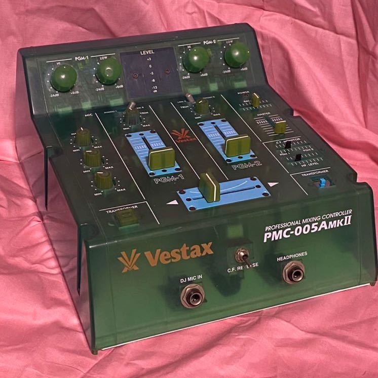 Vestax PMC-005A MKⅡ スケルトン DJミキサー ベスタクス Vestax PMC