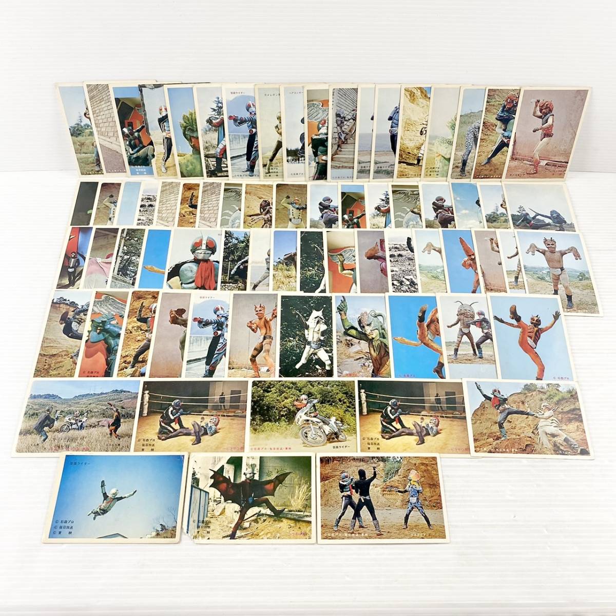 現状品》仮面ライダー/怪人/山勝/ブロマイド/5円引き/まとめ/大量/F002