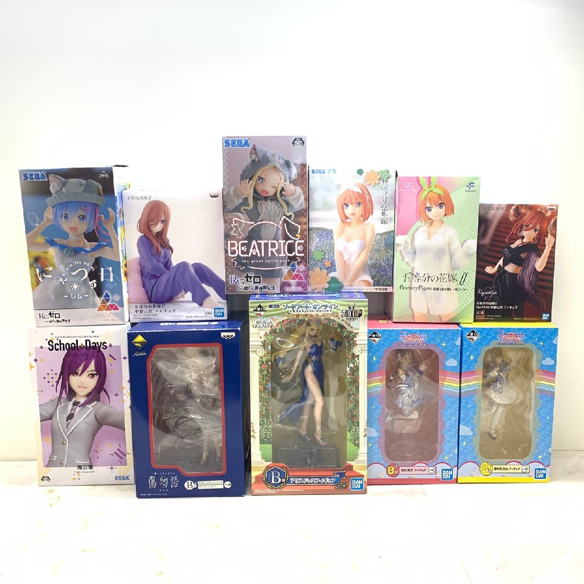  MIN 現状渡し品 MSMO 美少女フィギュアまとめ売り 五等分の花嫁 ソードアートオンライン他 53-230913-YF-17-MIN(その他)｜売買されたオークション情報、yahooの商品情報をアーカイブ公開 - オークフ その他