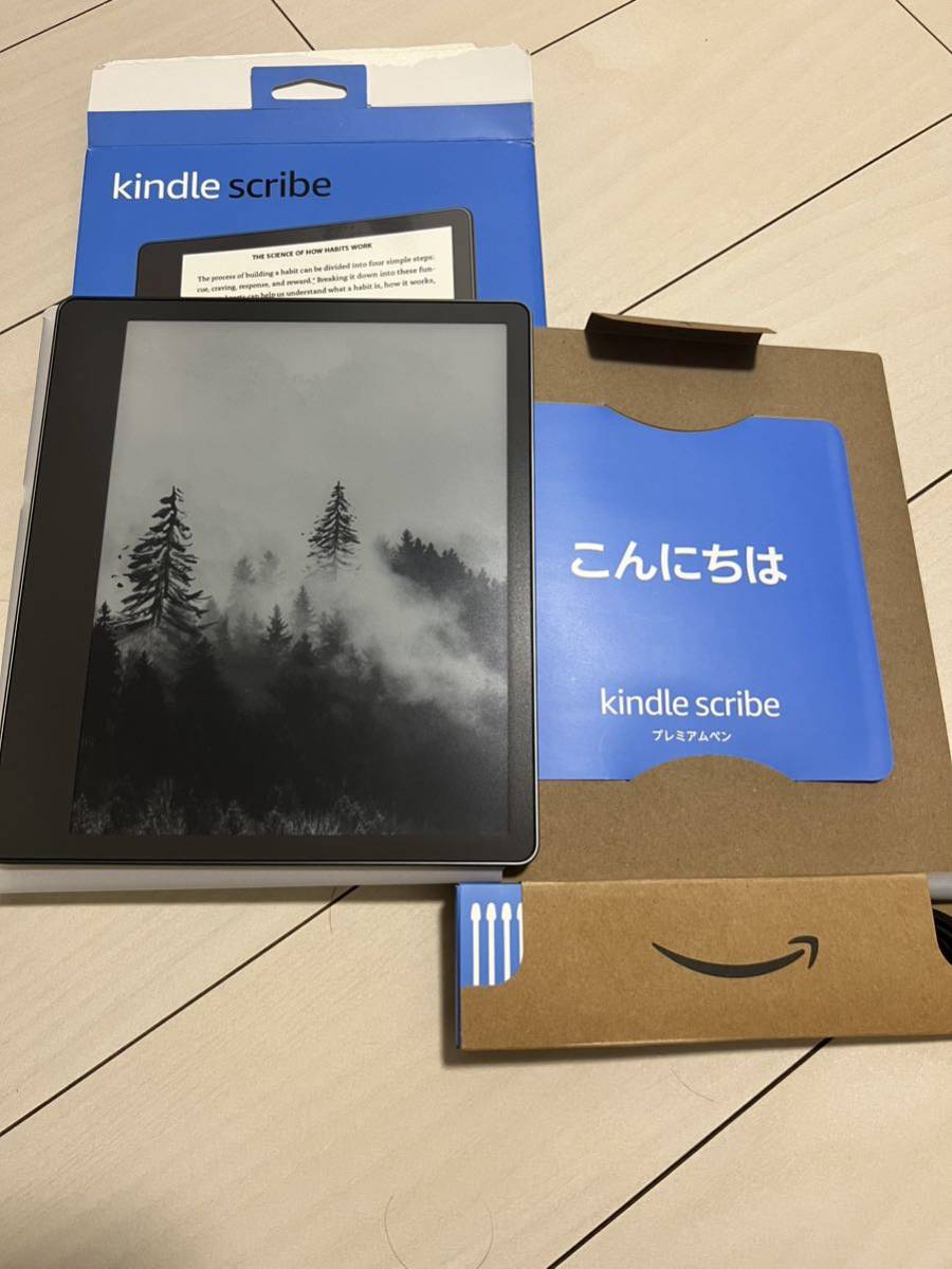 ほぼ kindle scribe 64GB プレミアムペン付属 付属品完品(電子