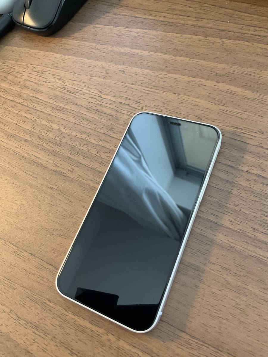 iPhone12 mini 64GB ホワイト 純正バッテリー交換済み100% 箱付属品 
