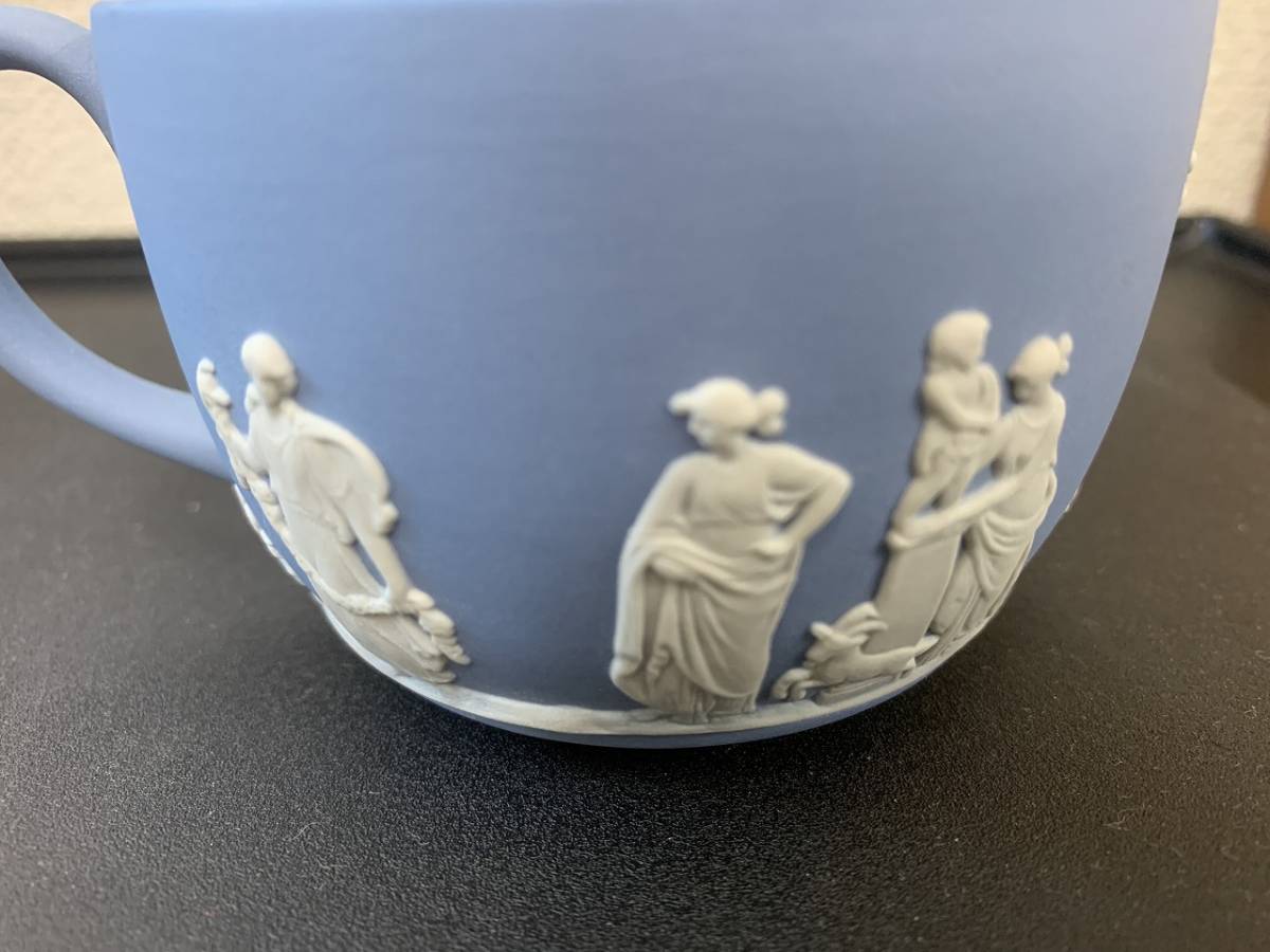 WEDGWOOD ウェッジウッド ジャスパー カップ＆ソーサー 洋食器 ブルー 