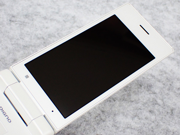 中古 良品】SoftBank DIGNO 701KC ホワイト SIMフリー ガラケー 携帯