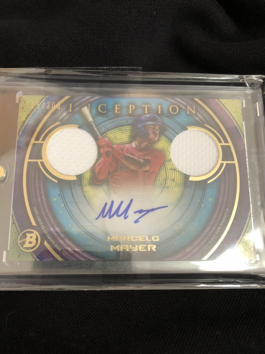限定セール，正規品 MARCELO MAYER Jersey Auto 直筆サイン topps inception2022 ジャージサインカード プロスペクトランキング(Topps)｜売買されたオークション情報、yahooの商品情報をアーカイブ公開 - オークファン シングルカード