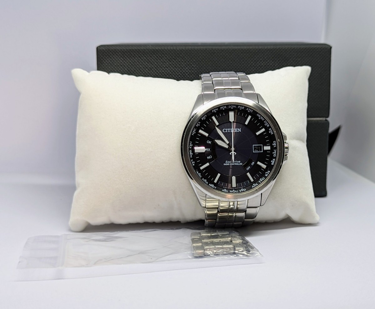 *ジャンク* Citizen シチゼン 腕時計 エコ・ドライブ電波 CB0011-69L