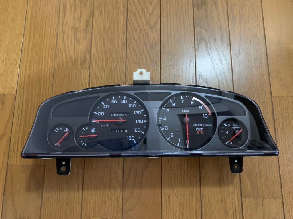 BCNR33 スカイライン GT-R 0 GT-R用純正スピードメーター GT ☆ 日産