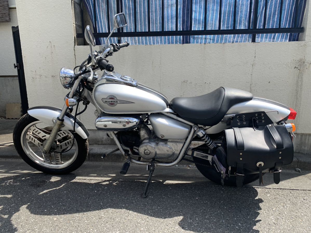☆実働美品☆ホンダ マグナ 50 HONDA MAGNA FIFTY エンジン新品パーツ使用 2600km