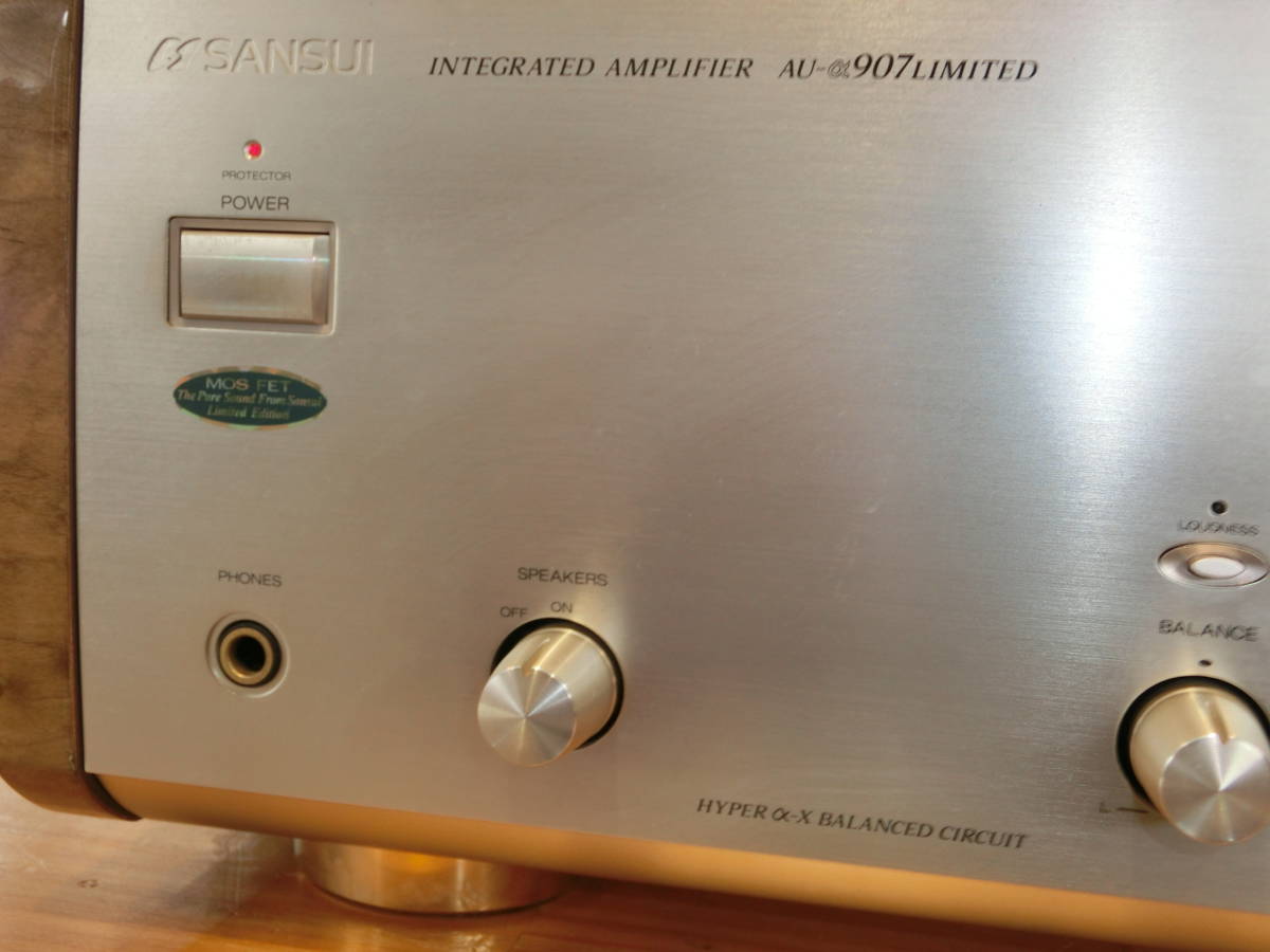SANSUI AU-α907 サンスイ AU-α907☆プリメインアンプ 山水 中古