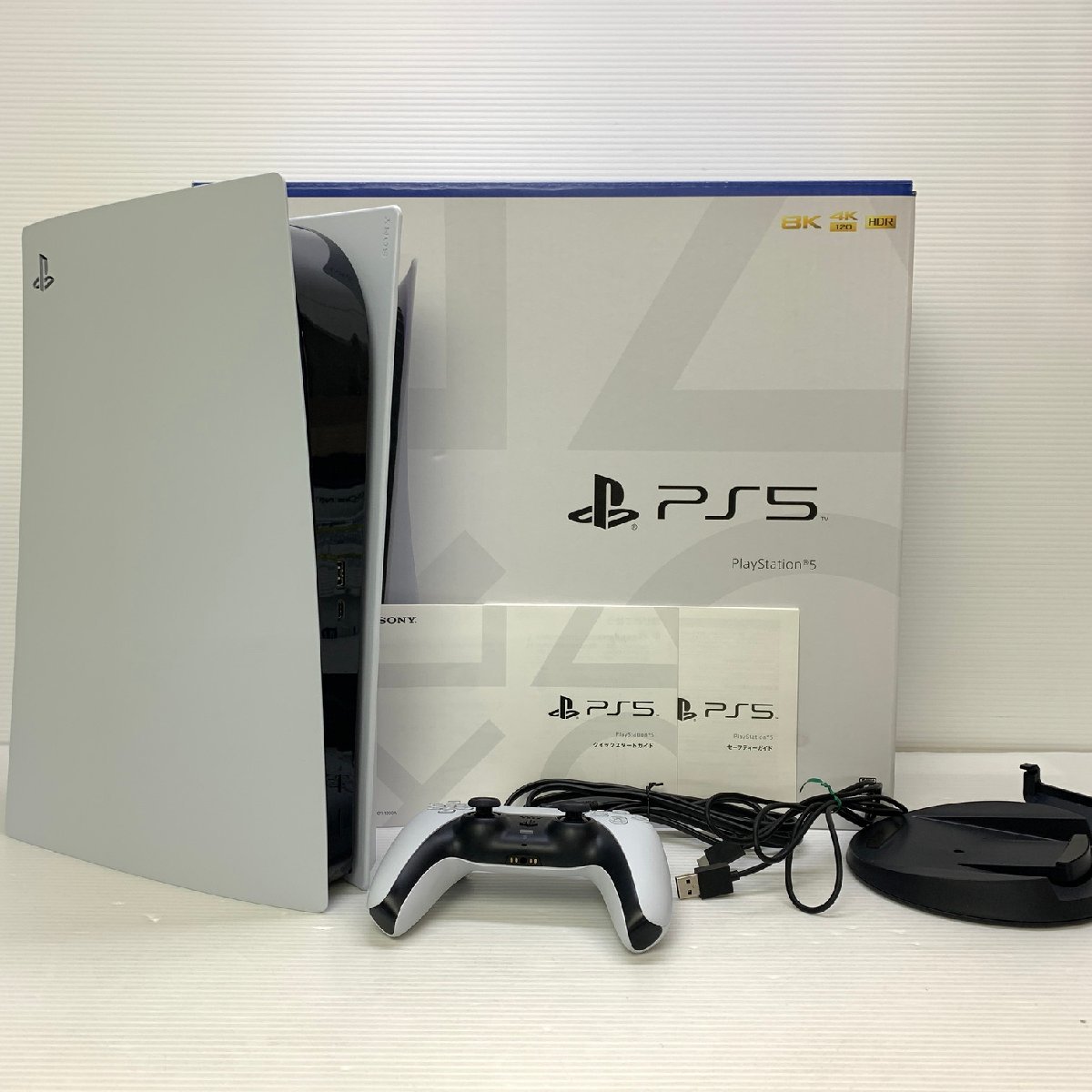 MIN【中古品】 MSMG ソニー PlayStation5 CFI-1200A01 PS5 ゲーム 動作確認済み HDMIケーブル欠品 〈32-230914-MK-7-MIN〉