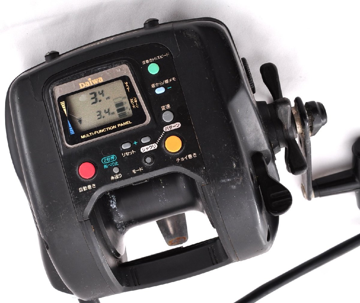 ダイワ電動リール　スーパータナコン-S500W 本体.コード.バッテリー.収納袋セット ダイワ電動リール スーパータナコン-S500W 本体.コード.バッテリー