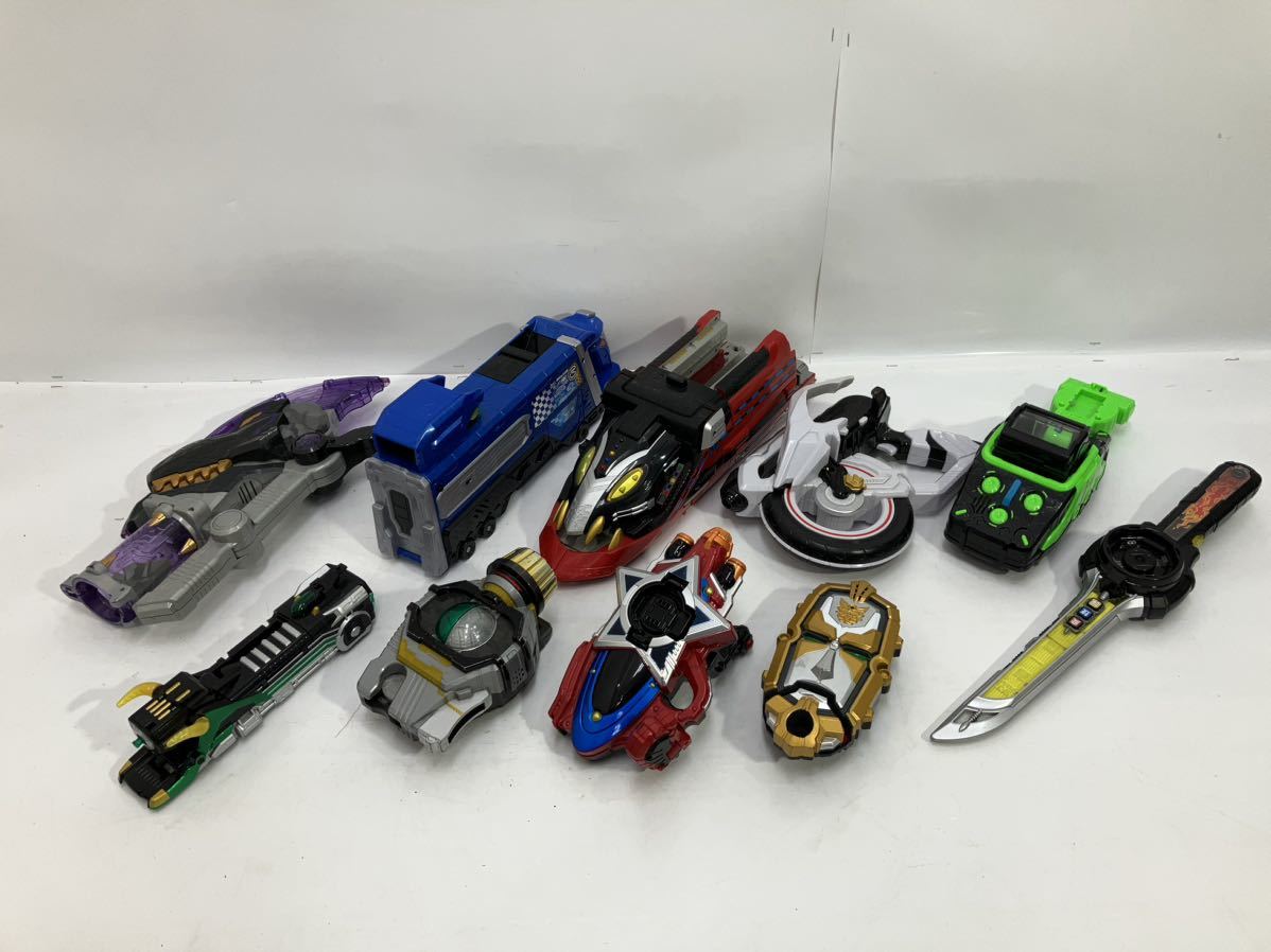 ジャンク品】おもちゃ まとめて 仮面ライダー 戦隊モノ 変身ベルト 一 