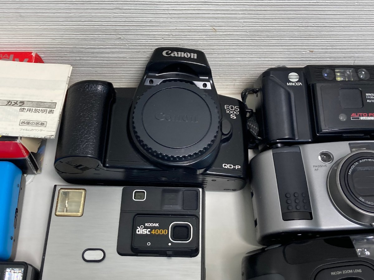 06-1869 ジャンク アナログカメラ 19点まとめ OLYMPUS PEN EED Canon