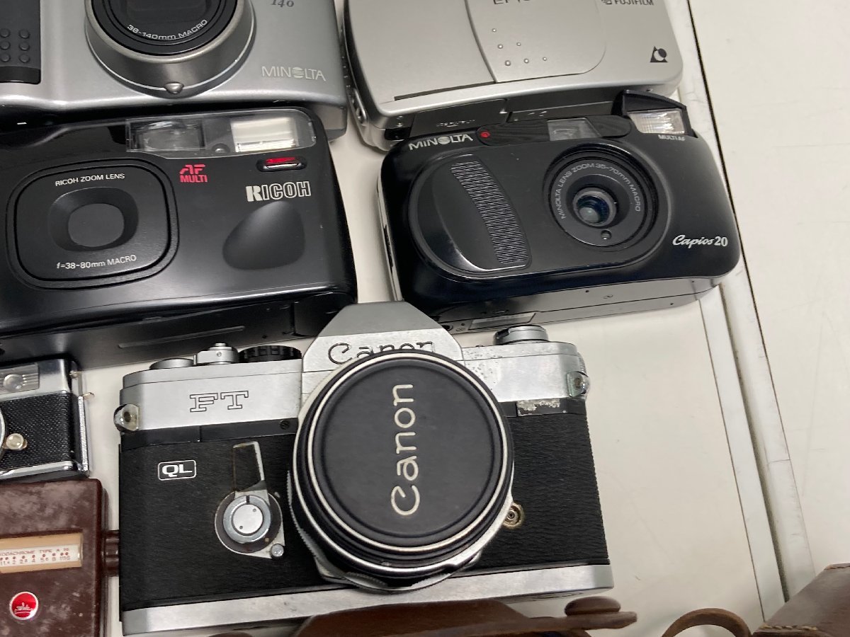 06-1869 ジャンク アナログカメラ 19点まとめ OLYMPUS PEN EED Canon