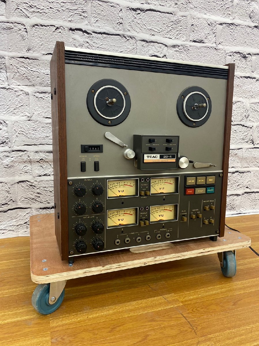 □t1907 ジャンク☆TEAC ティアック MODEL 20-4 オープンリールデッキ