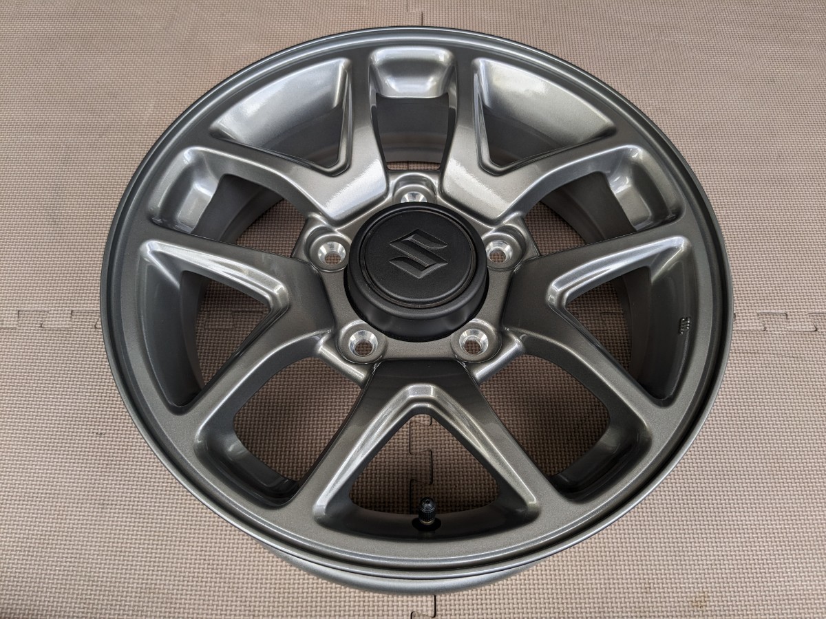 新車外し 新型ジムニー JB64 純正 アルミホイール タイヤ 四本セット 