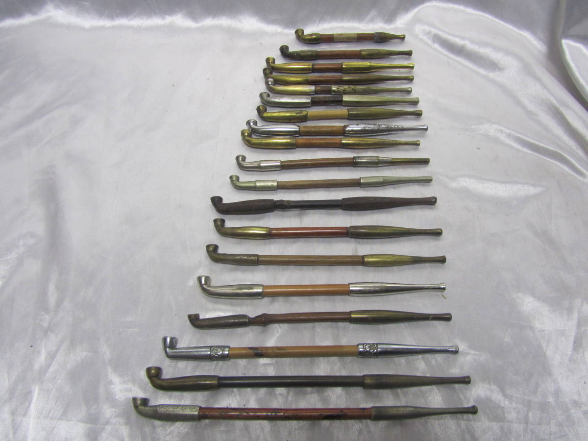 キセル 煙管　まとめ売り　19本　現状品