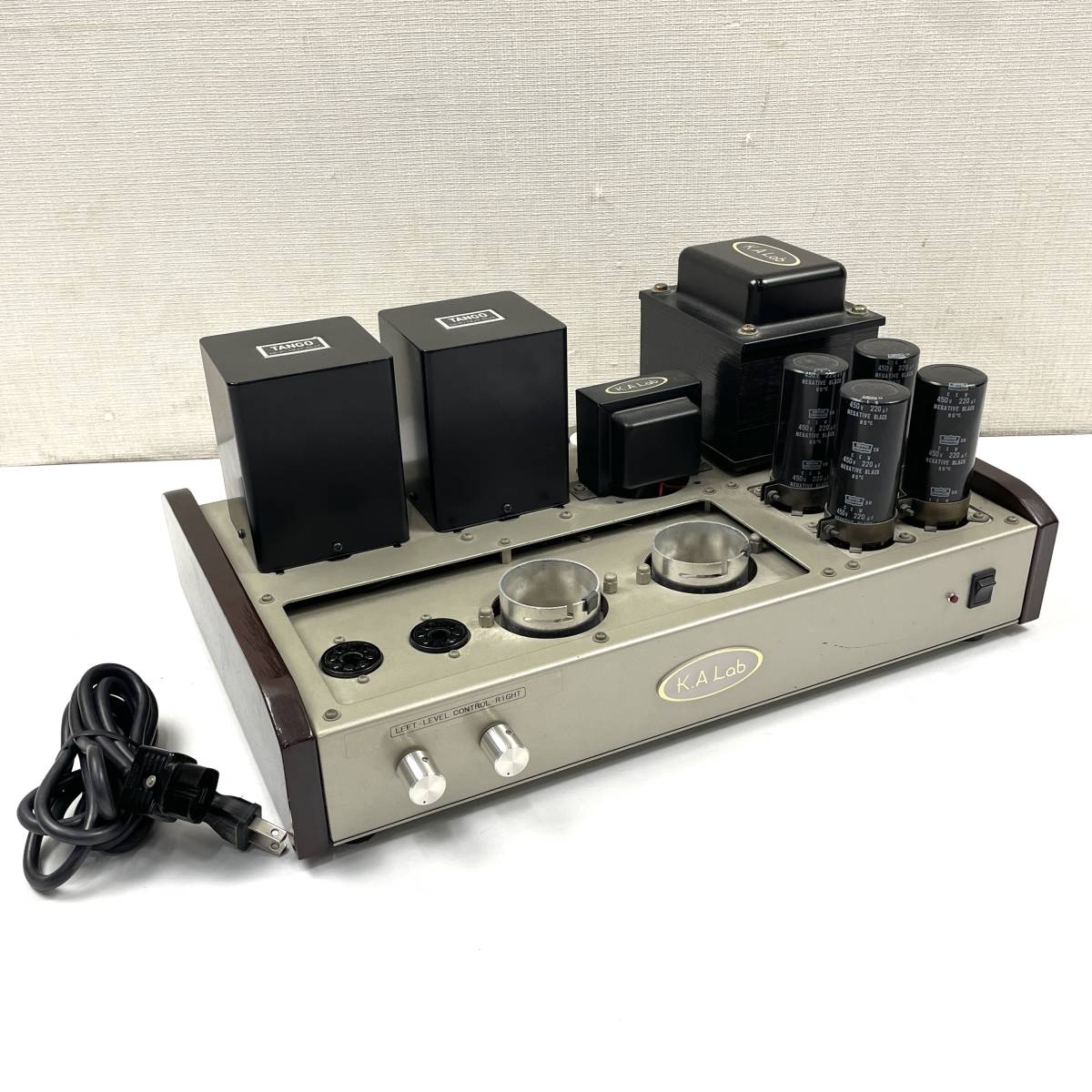1円 K.A Lab 管球式ステレオパワーアンプ 型番不明 真空管アンプ 北TO2