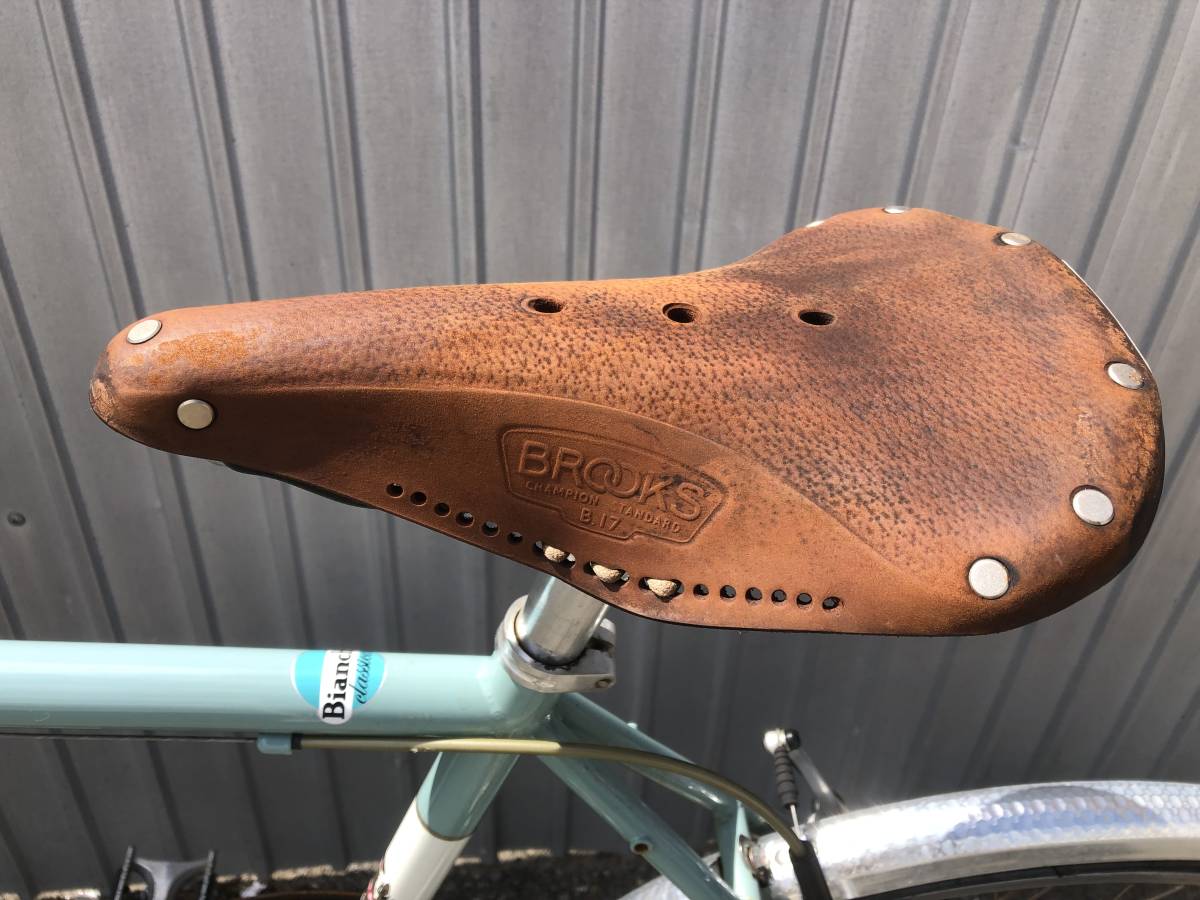 サドル BRooks B17 Bianchi ビアンキ LePre レプレ ミニベロ 20インチ 