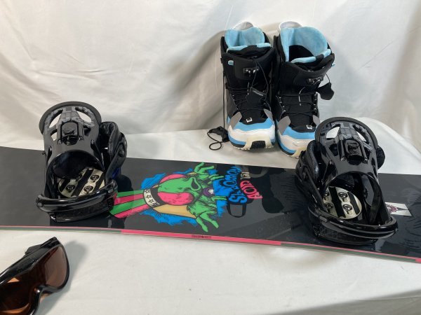 中古品】スノーボードセット サロモン アシッド salomon ACID 151cm