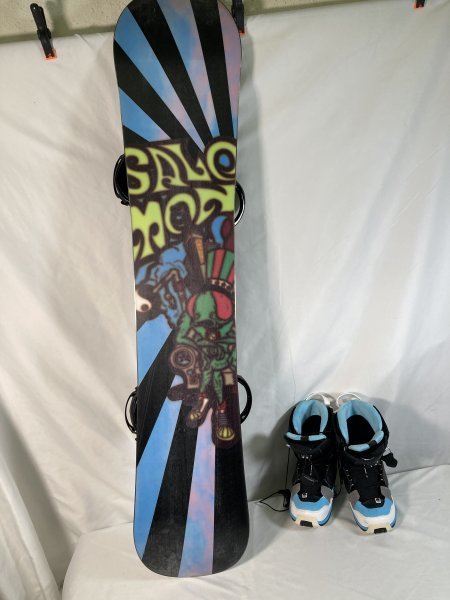 中古品】スノーボードセット サロモン アシッド salomon ACID 151cm
