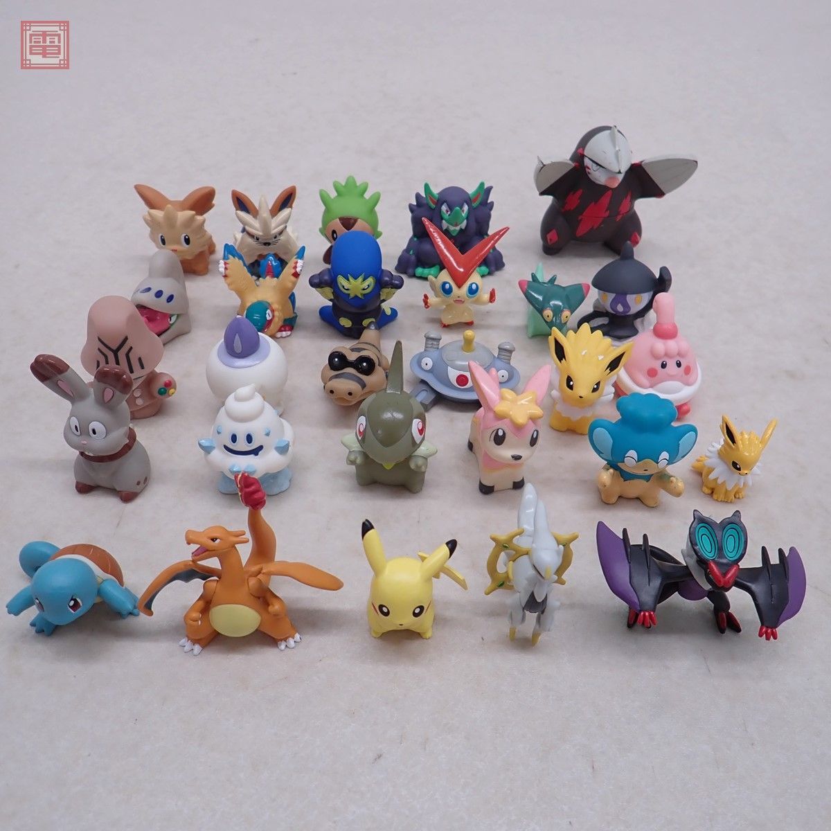 ポケモン 指人形/シール/ポケトルゼ まとめて大量セット ソフビ