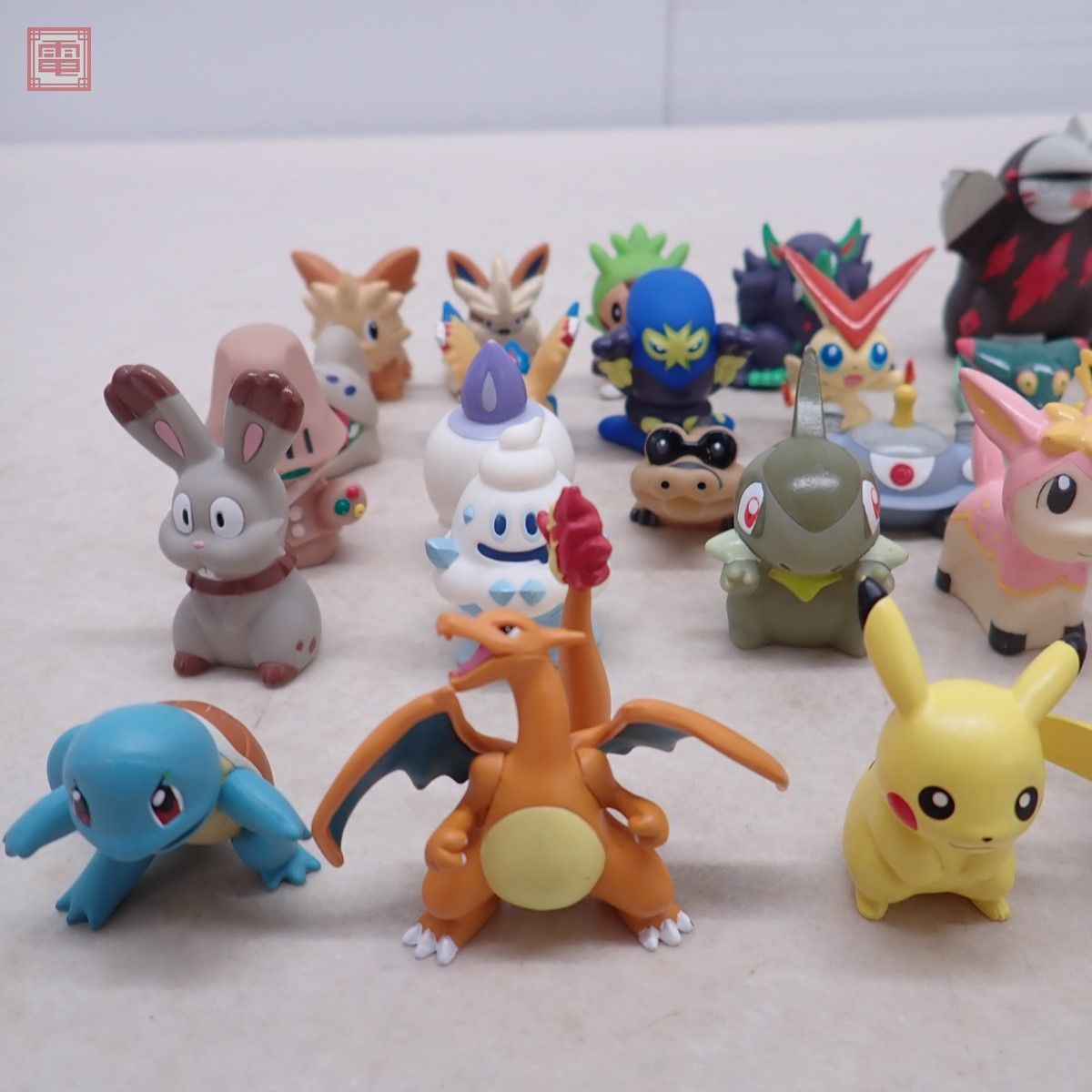 ポケモン 指人形/シール/ポケトルゼ まとめて大量セット ソフビ
