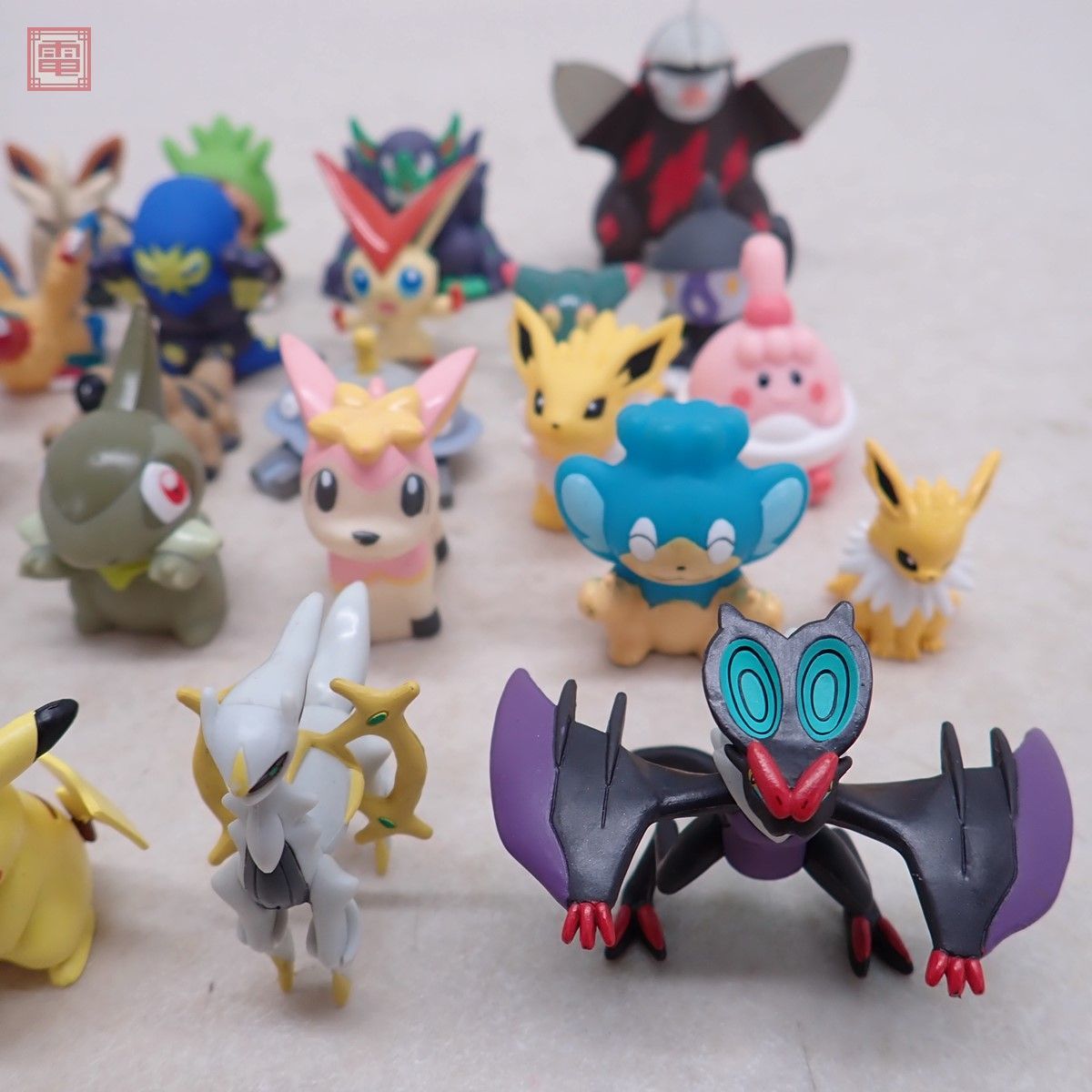 ポケモン 指人形/シール/ポケトルゼ まとめて大量セット ソフビ