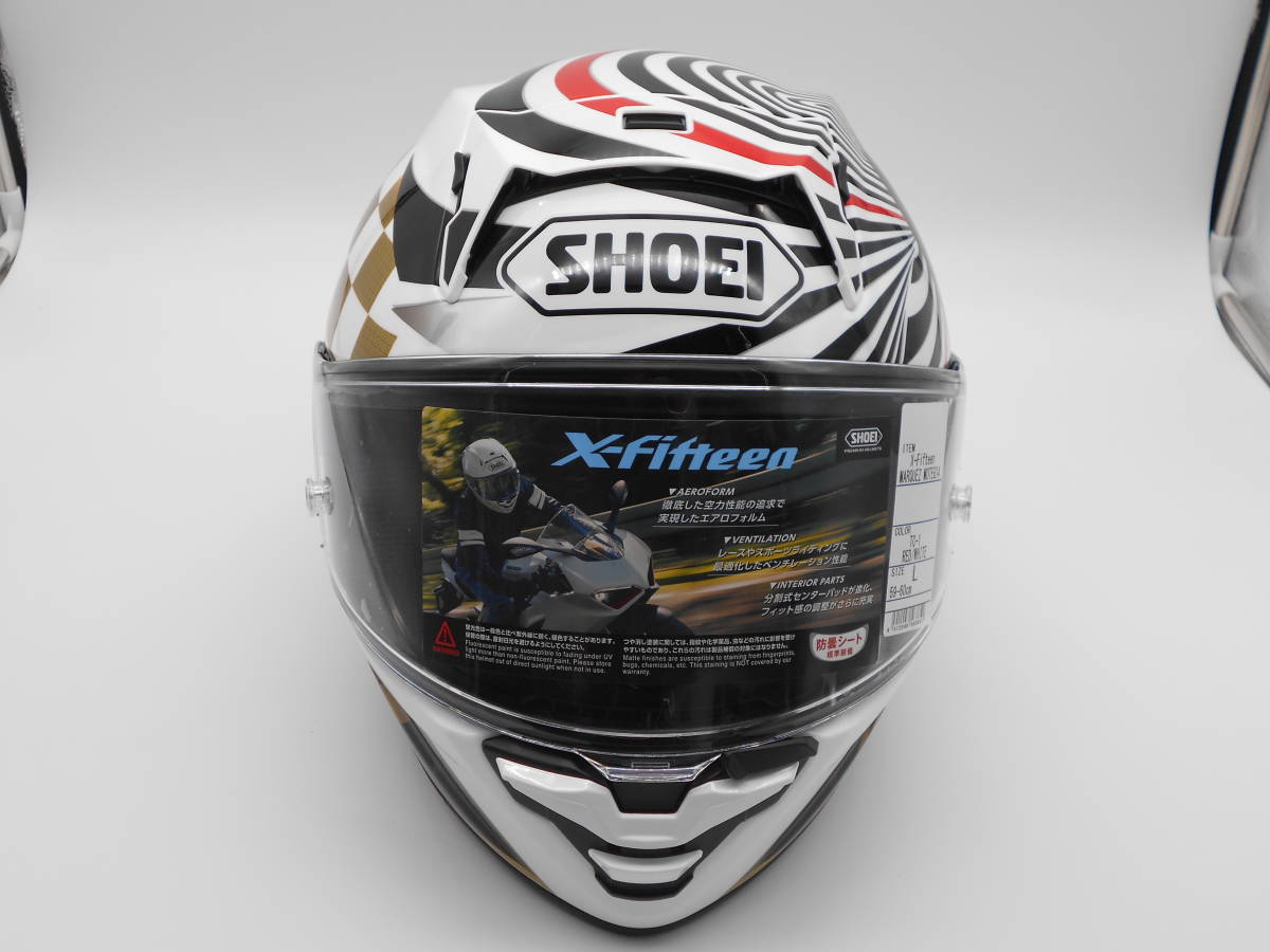 SHOEI X15 マルケス モテギ4 Lサイズ（SHOEI X-Fifteen Lサイズ 