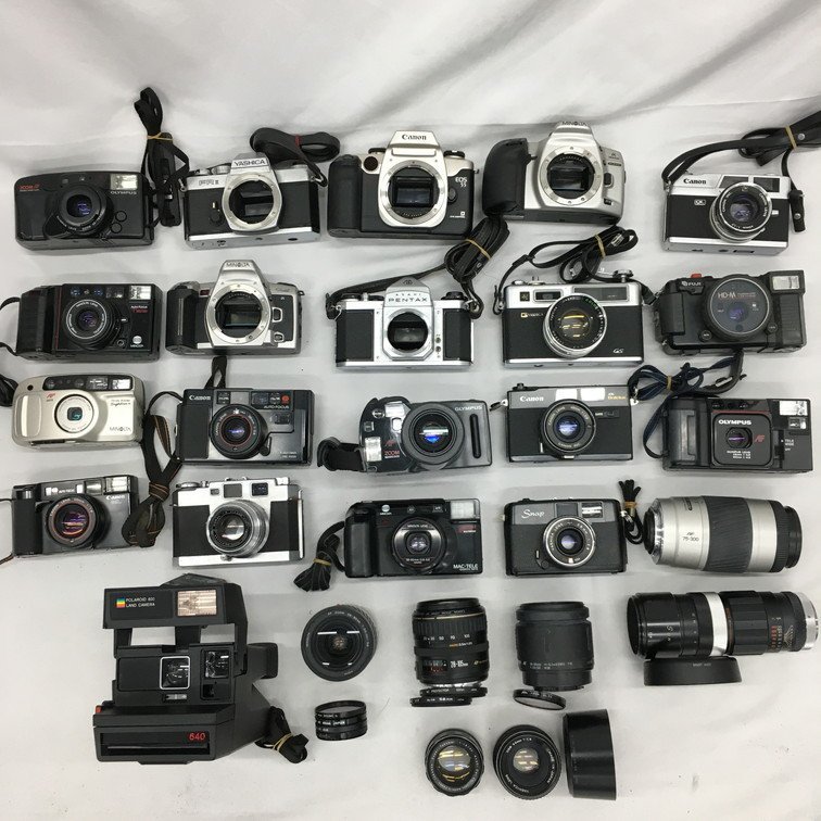 ジャンクおまとめ Canon キャノン ASAHI ペンタックス BEAK1020カメラ ジャンクおまとめ Canon キャノン ASAHI ペンタックス BEAK1020カメラ