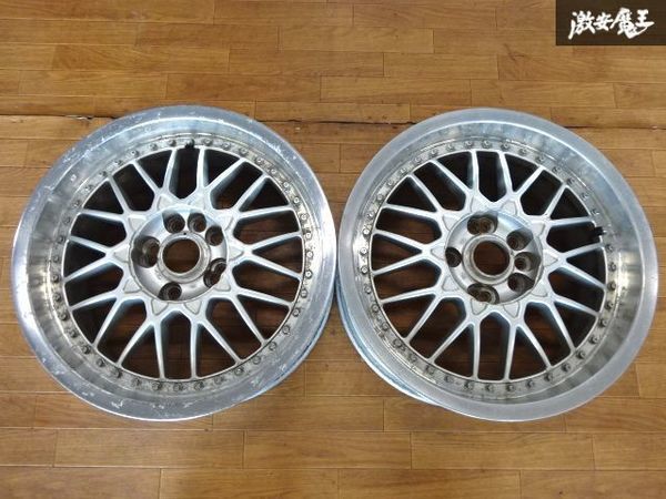 17インチ メッキホイール メッシュ 180SXやシルビア等に！ ドリフト等 