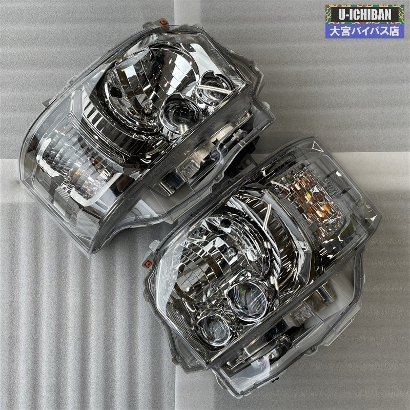 新車外し ワケ有り 200系 ハイエース 純正 LED ヘッドライト ヘッド 