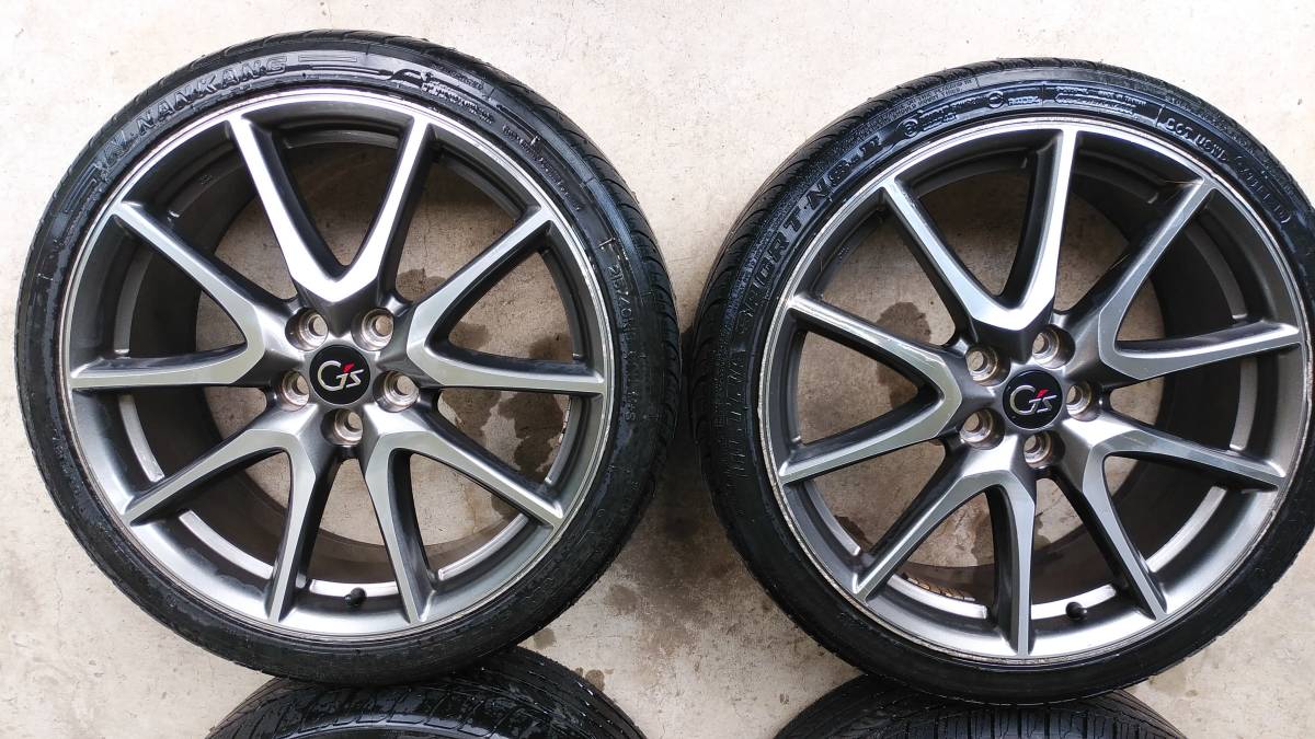 ☆個人出品 プリウス30 Gs ジーズ 純正ホイール+タイヤ 4本セット 215  