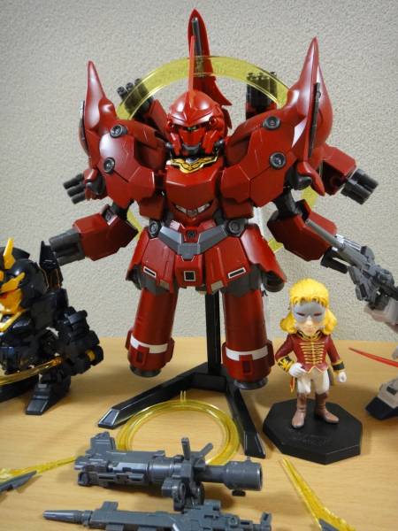 SDガンダムBB戦士 ネオジオング&ユニコーン&バンシィ完成品UC(完成品 