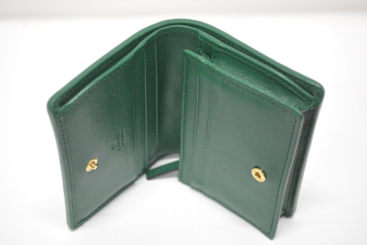1B464☆未使用品 GUCCI グッチ 二つ折り財布 573811 GGマーモント