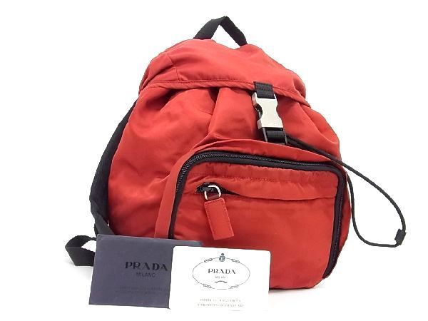 巾着リュック プラダ ナイロン 巾着 バッグ PRADA プラダ リュック 