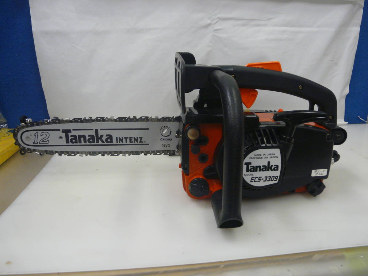 TANAKA エンジンチェンソー ESC-3309 中古良品 エンジンチェーンソー 