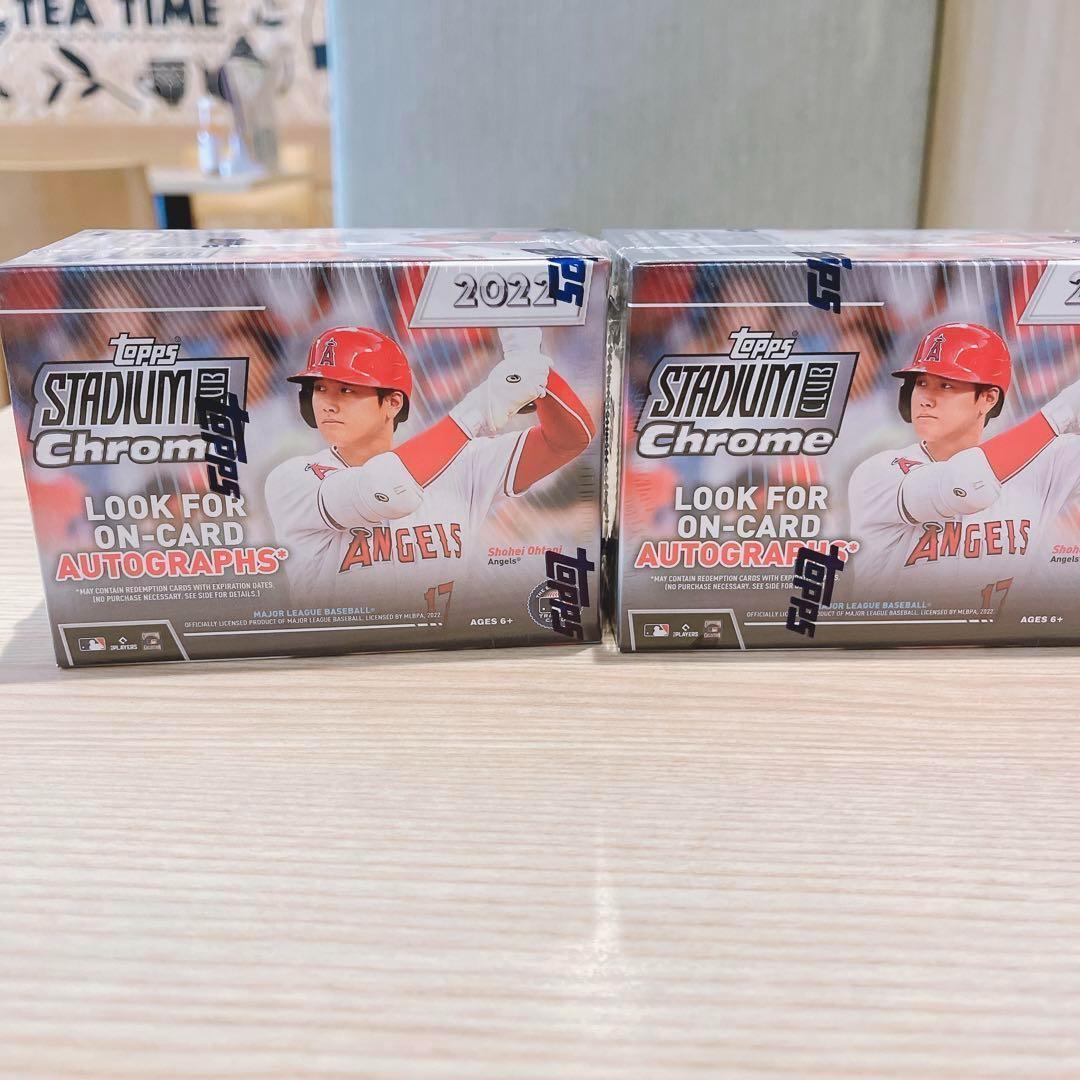 ☆大谷翔平☆2022 Topps Stadium Club Chrome Box 未開封