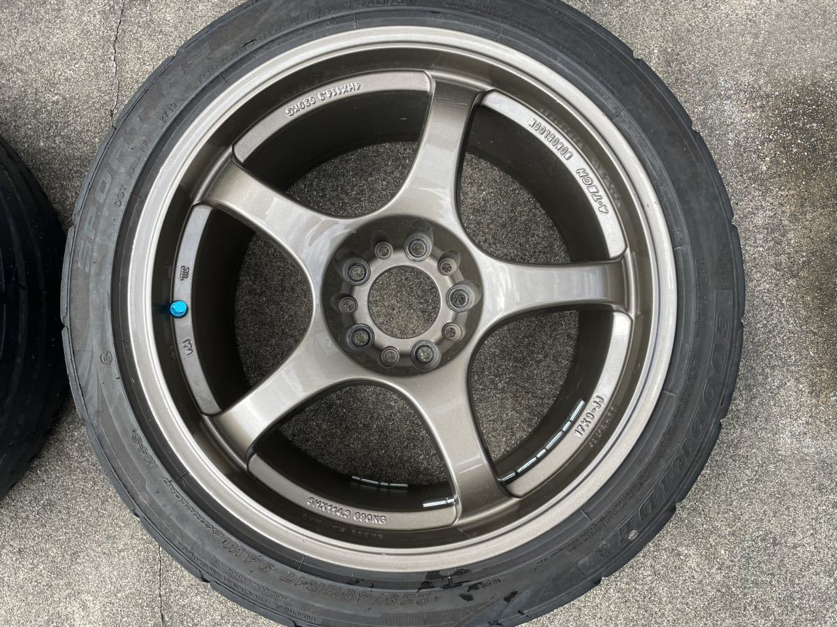 A-TECH ファイナルスピード 17インチ 9J オフセット+17 5穴 PCD 114.3 