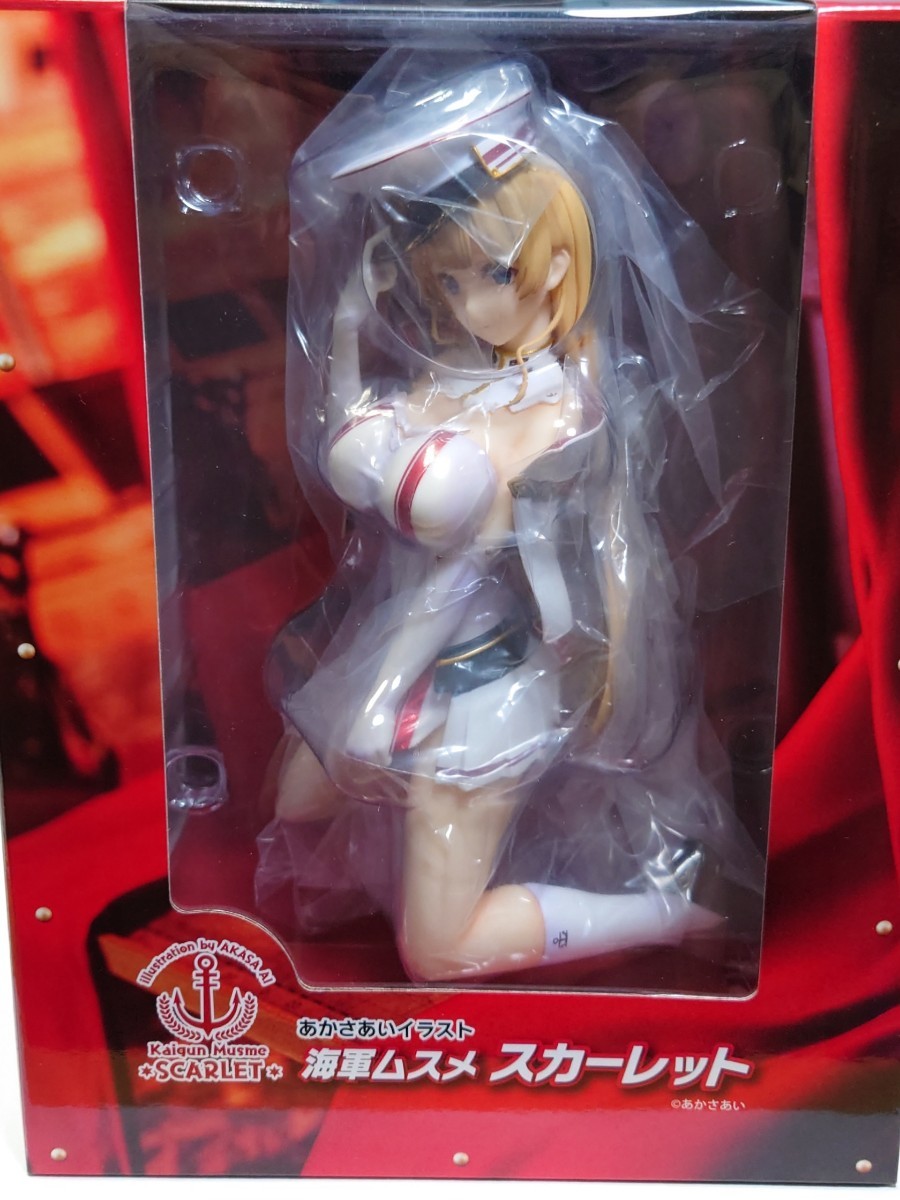 あかさあいイラスト 『海軍ムスメ スカーレット』 完成品フィギュア [ユニオンクリエイティブ] 