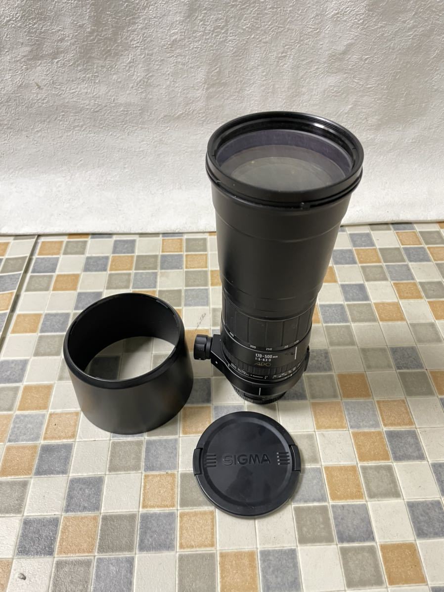 SIGMA シグマ 望遠レンズ APO 170-500mm F5-6.3 NIKON用　カメラレンズ