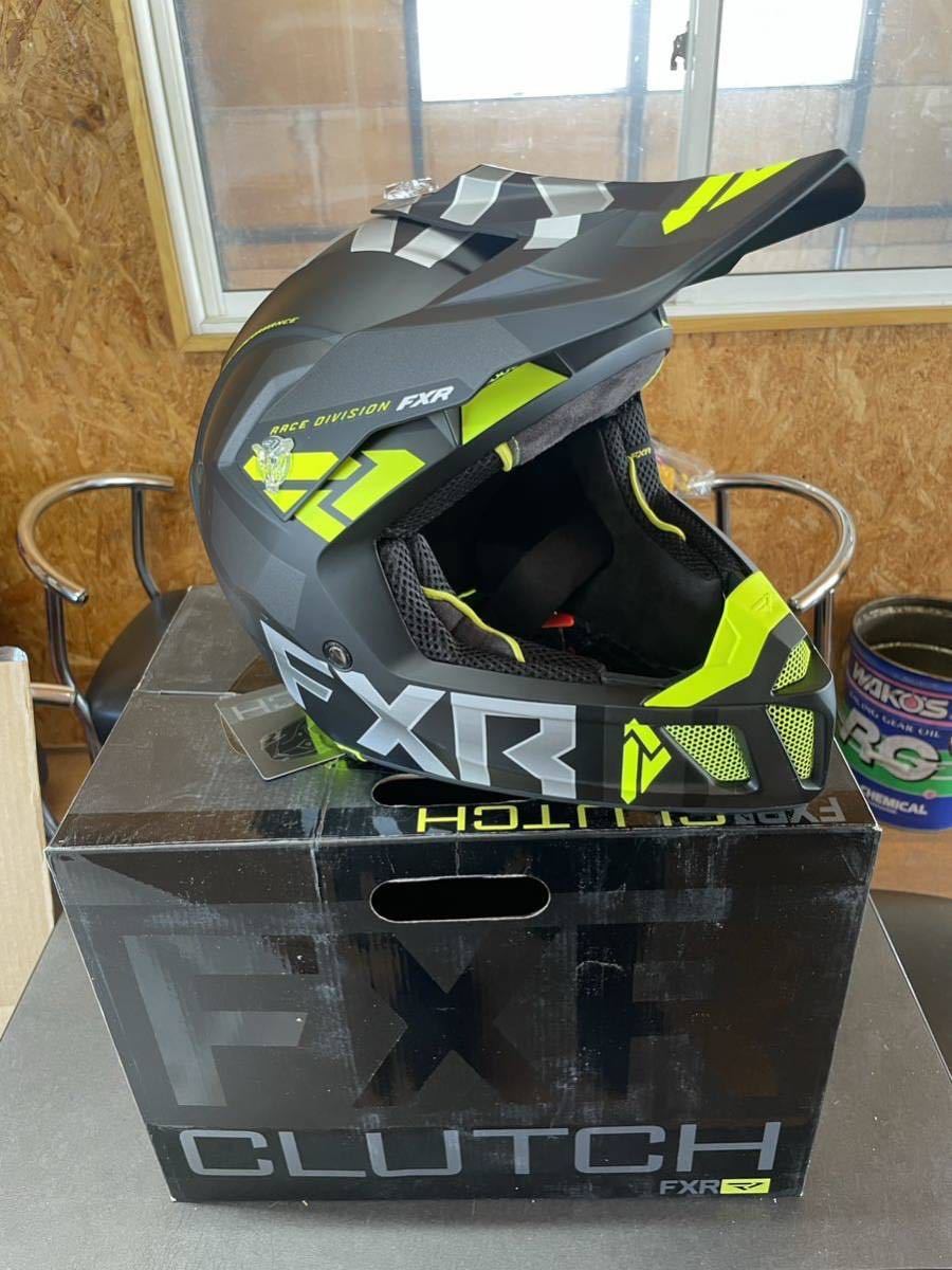 シーズン前値下げ ラスト1点 FXR Racing CLUTCH EVO HELMET スノー 
