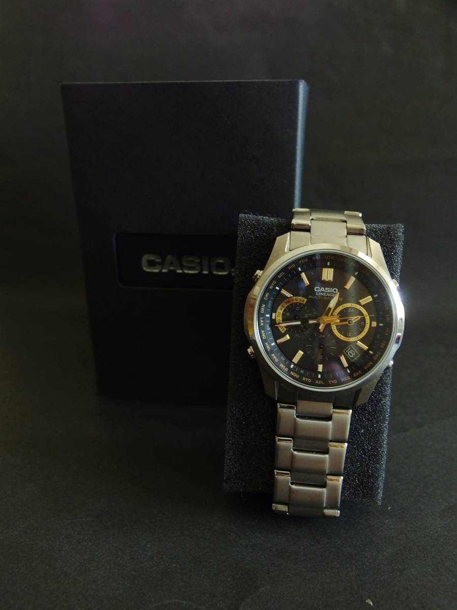 カシオ CASIO 5174 JA ソーラークロノグラフ腕時計リストウォッチ(電波 