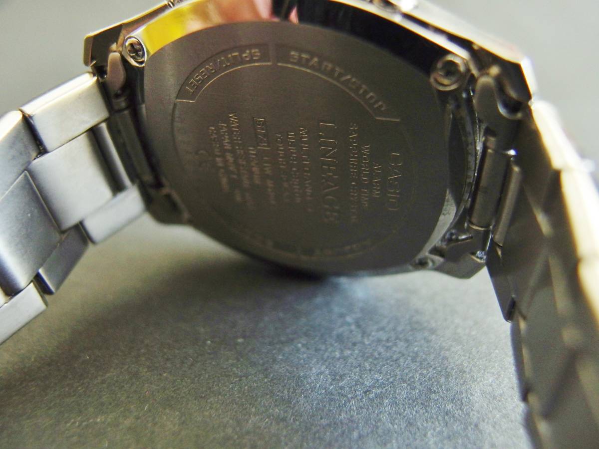 カシオ CASIO 5174 JA ソーラークロノグラフ腕時計リストウォッチ(電波 