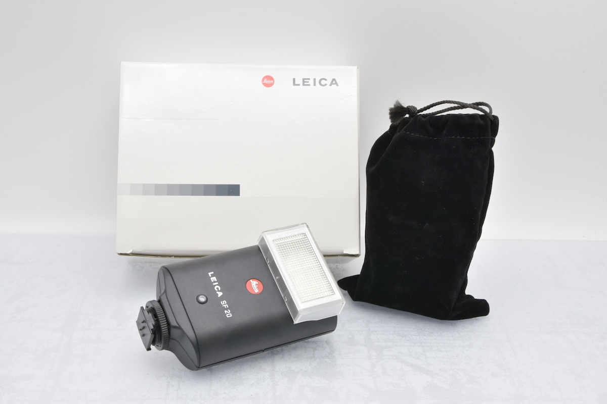 LEICA ライカ SF20 14414 ストロボ スピードライト フラッシュ カメラアクセサリ箱付き■15833