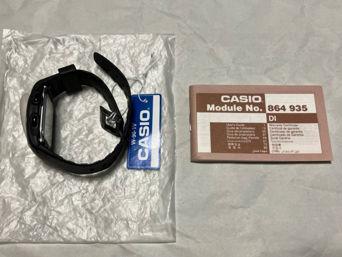 豊富な，定番 レトロ カシオ/CASIO クロノグラフ W-90-1V 海外 可動品(その他)｜売買されたオークション情報、yahooの商品情報をアーカイブ公開 - オークファン その他